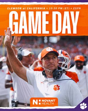 Image post by @clemsontigers on Instagram
