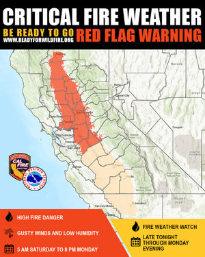 Image post by @calfire on Instagram