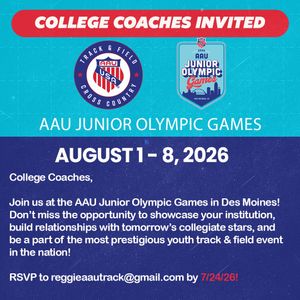 Image post by @aautrackandfield on Instagram