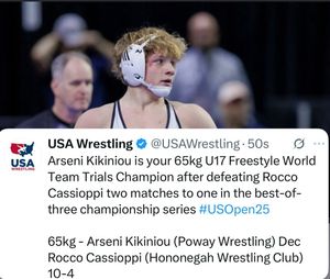 Image post by @calusawrestling on Instagram