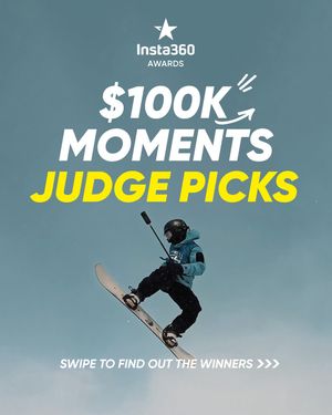 Image post by @insta360 on Instagram