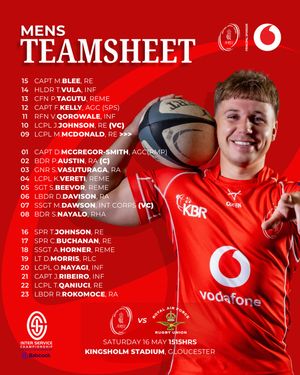 Image post by @armyrugbyunion on Instagram