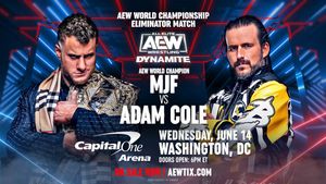 Image post by @AEW on Twitter