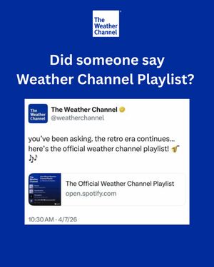 Video post by @weatherchannel on TikTok