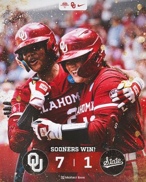 Image post by @ou_softball on Instagram