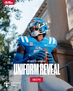 Image post by @olemissfb on Instagram