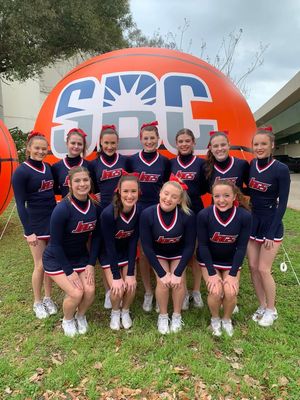 Image post by @southalabama.cheerleading on Facebook