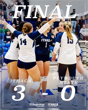 Image post by @ithacavolleyball on Instagram