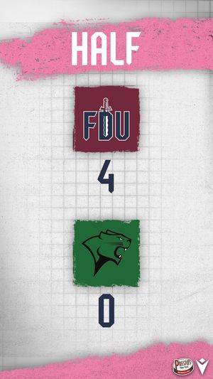 Image post by @FDUKnightsWSOC on Twitter/X
