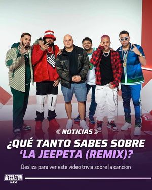 Image post by @reggaetontv on Instagram