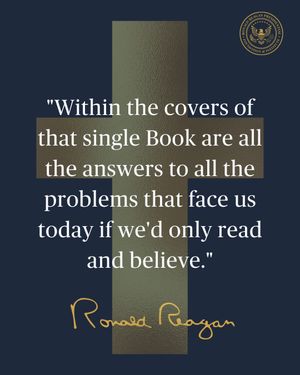 Image post by @reaganfoundation on Instagram