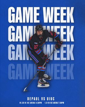 Image post by @depaulhockey on Instagram