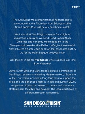 Image post by @sandiegomojovb on Instagram