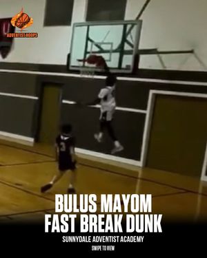 Image post by @adventisthoops on Instagram