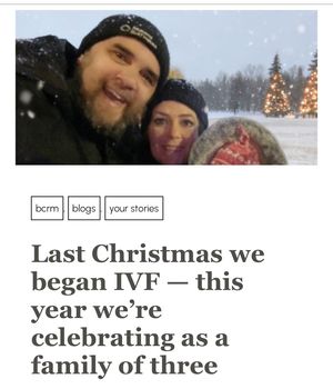 Image post by @ivfbabble on Instagram
