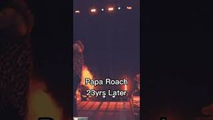 Video post by @paparoach on YouTube