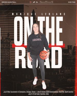 Image post by @BrownU_WBB on Twitter
