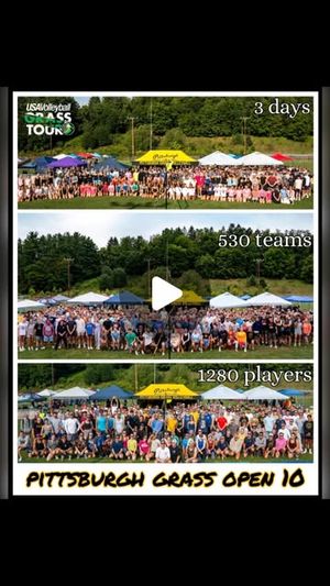 Image post by @pittsburgh_grass_volleyball on Instagram