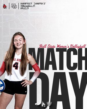Image post by @ballstatewvb on Instagram