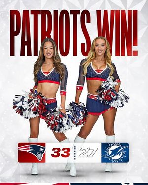 Image post by @patriotscheerleaders on Instagram