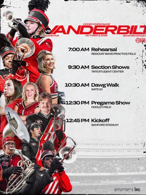 Image post by @ugaredcoatband on Instagram