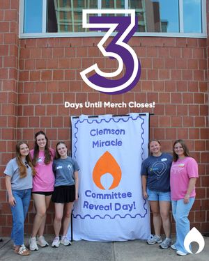 Image post by @clemsonmiracle on Instagram