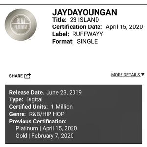 Image post by @jaydayoungan on Instagram