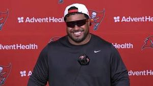 Video post by @buccaneers on YouTube