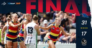 Image post by @CrowsAFLW on Twitter/X
