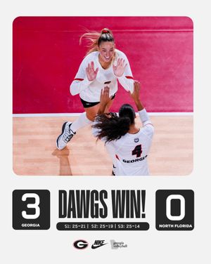 Image post by @ugavolleyball on Instagram
