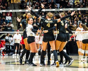 Image post by @purduevb on Instagram