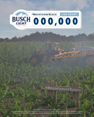Image post by @BuschBeer on Twitter