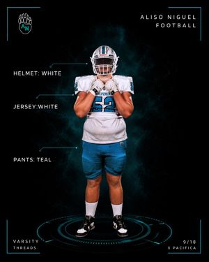Image post by @aliso_football on Instagram