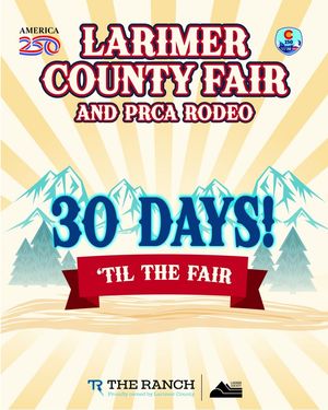 Image post by @LarimerCountyFairAndRodeo on Facebook