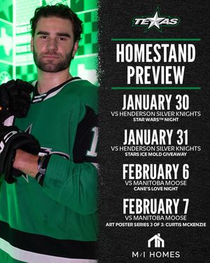 Image post by @txstarshockey on Instagram