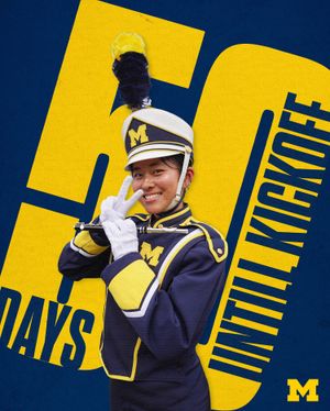 Image post by @umichband on Instagram
