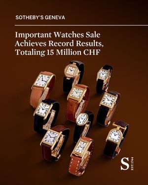 Image post by @sothebyswatches on Instagram