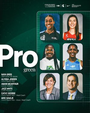 Image post by @msu_volleyball on Instagram