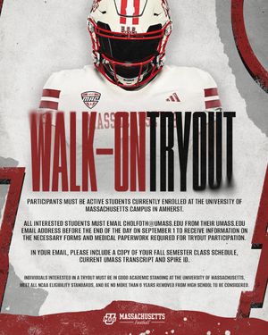 Image post by @umassfootball on Instagram