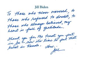 Image post by @drbiden on Instagram