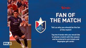 Image post by @NorthCarolinaFC on Twitter