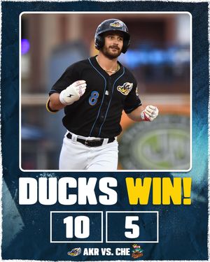 Image post by @akronrubberducks on Instagram