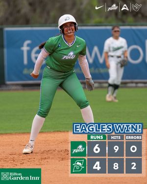 Image post by @FGCU_Softball on Twitter