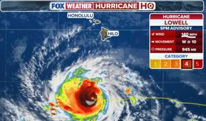 Image post by @foxweather on Instagram