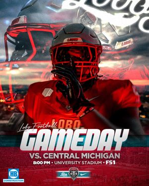 Image post by @UNMLoboFB on Twitter/X