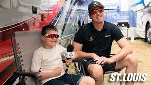 Video post by @kylebusch on YouTube