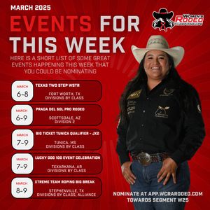 Image post by @womensrodeo on Instagram