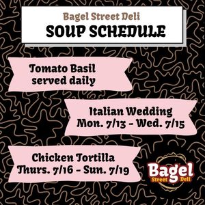 Image post by @bagelstreetdeli on Instagram