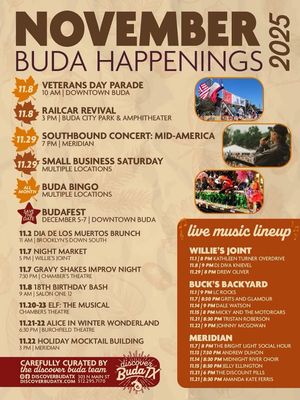 Image post by @discoverbuda.tx on Instagram