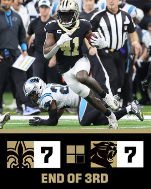 Image post by @Saints on Twitter